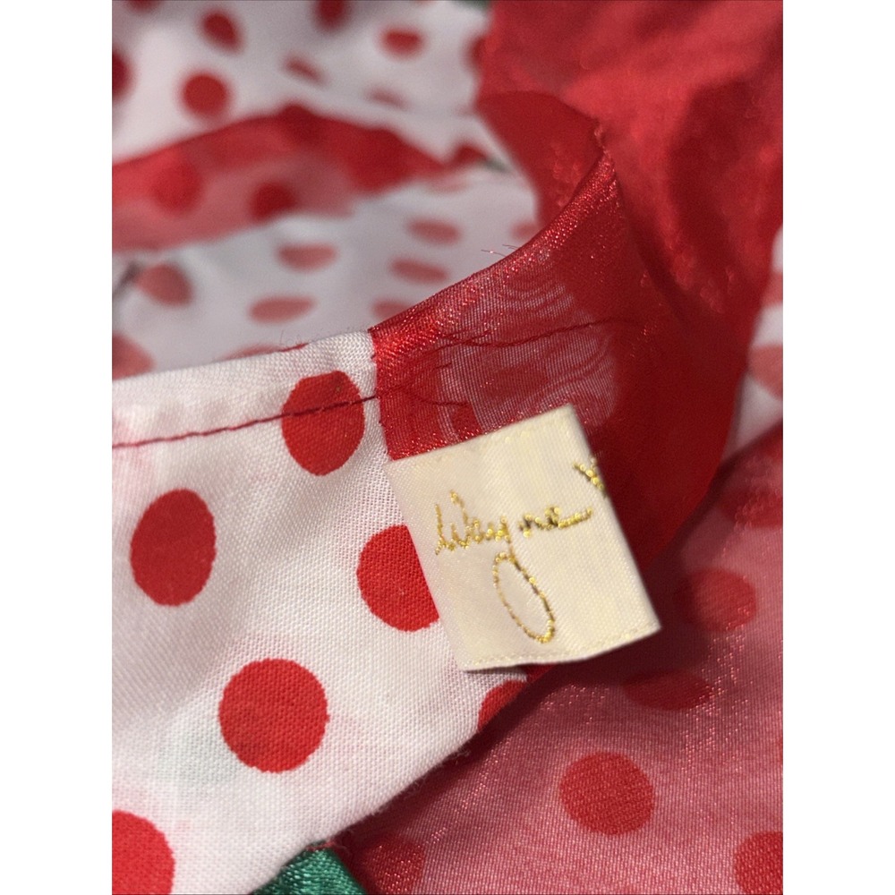 Katherine's Collection Wayne‎ Kleski Retired Christmas Reversible Half Apron - Picture 8 of 10